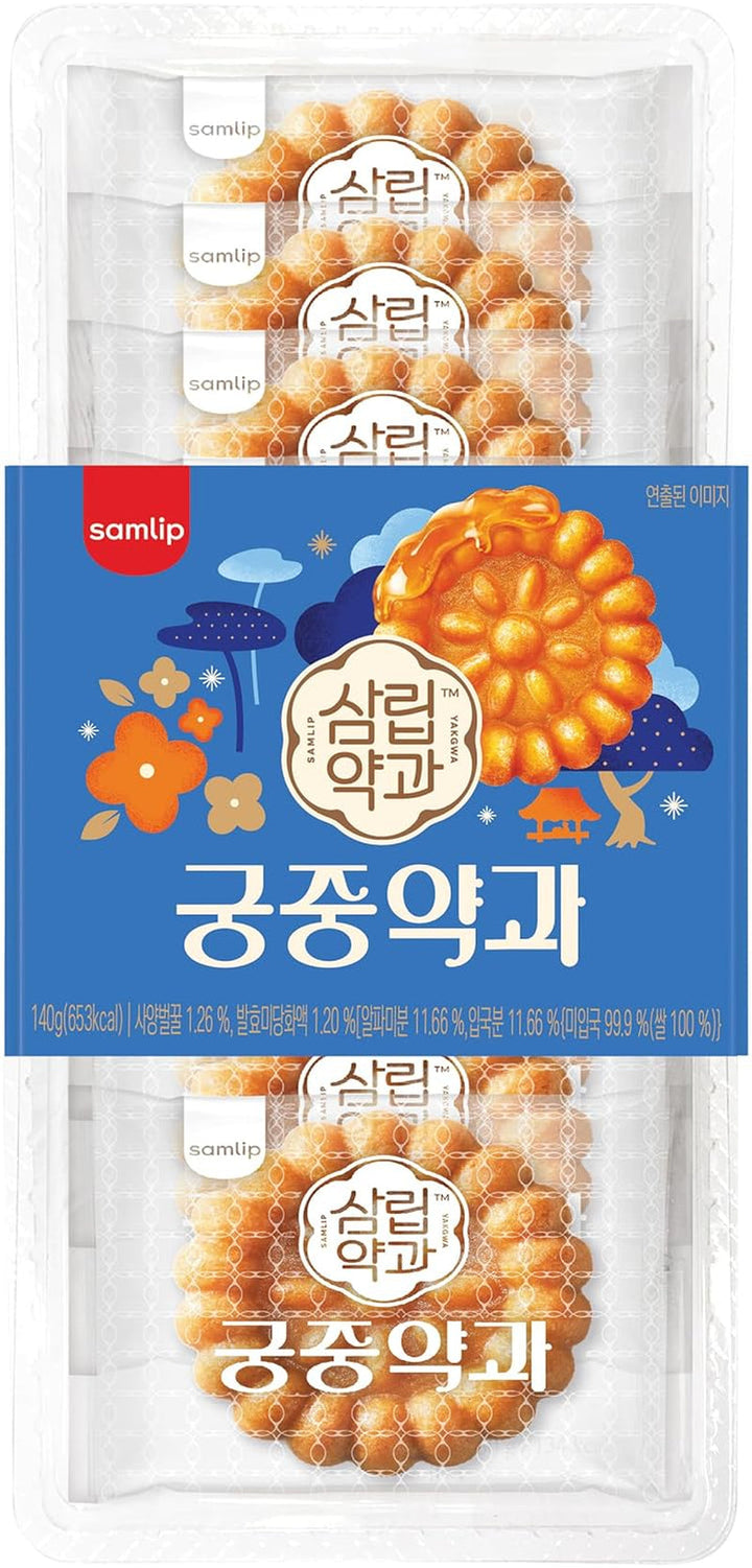 Biscuiți Yakgwa, Originali, 10 bucăți a câte 30 g - 1 x 300 g