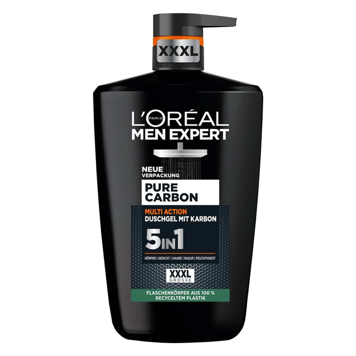 L'Oréal Men Expert XXXL 5In1 Gel de duș și șampon pentru bărbați, 1 litru Naty Shop Default Title