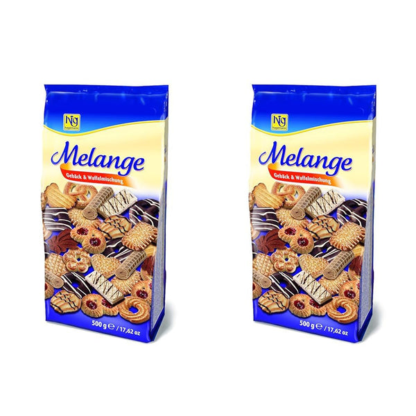 Amestec pentru napolitane Melange, ciocolată, 500 g (pachet de 2)