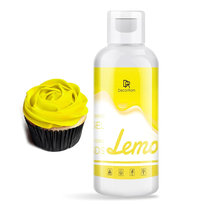 Colorant alimentar gel - 120 g coloranți alimentari concentrați pentru decorarea torturilor, copt, fursecuri, macaroane - Colorant alimentar fără zahăr pentru băuturi, decorarea torturilor, slime DIY, ou de Paște (alb)