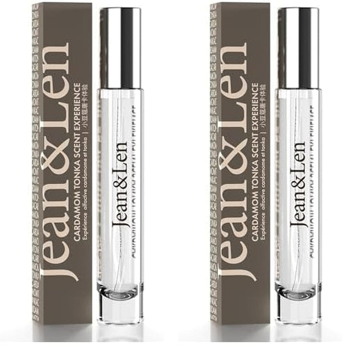 Jean & Len Scent Experience Cardamom & Tonka, Apă de toaletă cu aromă de Cardamom și Tonka, Mini parfum practic, Ideal pentru călătorii, Sticlă de înaltă calitate, 10 ml