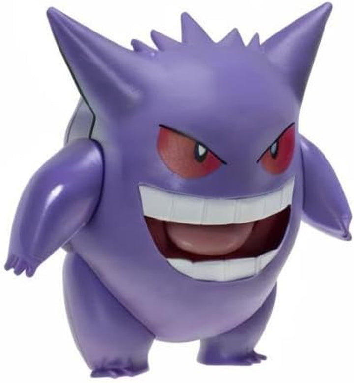Pokémon PKW0359 - Battle Feature Figure - Gengar, figură mobilă oficială, 11,5 cm Action figures Naty Shop