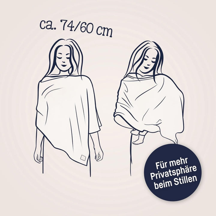 Julius Zöllner Stilltuch Aus 100 Prozent Jersey-Baumwolle, OEKO-TEX STANDARD 100, Made in Germany, Uni Tan Accesorii Hrana si Alaptare Bebe Naty Shop