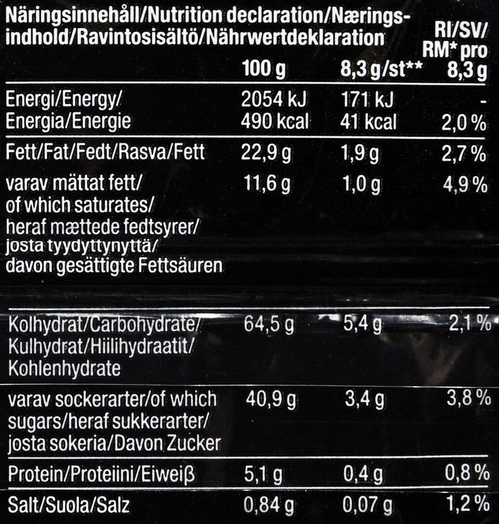 Biscuiți suedezi cu ovăz Gille, 150 g (1 pachet)