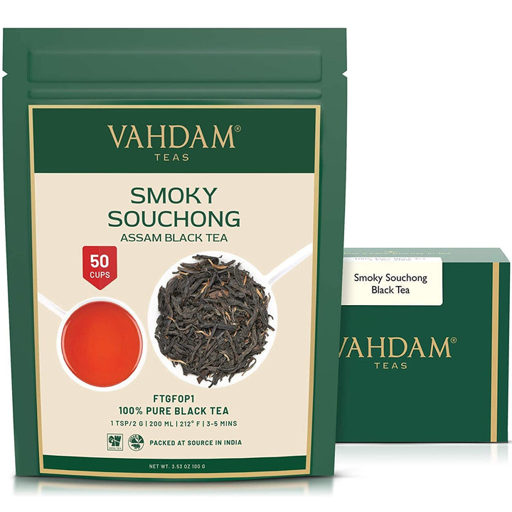 VAHDAM, ceai verde Himalayan (100 g) Ceai verde 100% pur din Himalaya | Fără gluten | Direct de la sursă din India | Preparare fierbinte/rece | Ceai verde vrac