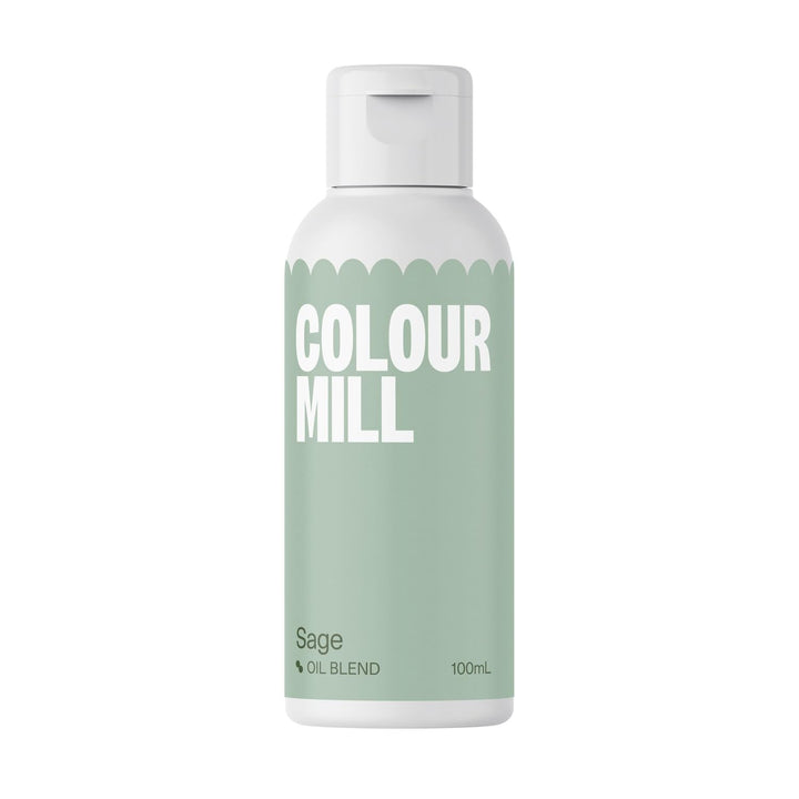 Colorant alimentar pe bază de ulei de salvie Colour Mill - Colorant alimentar pentru ciocolată, fondant, brioșe, prăjituri, copt, macaroane - Colorant alimentar pentru decorarea torturilor - 100 ml