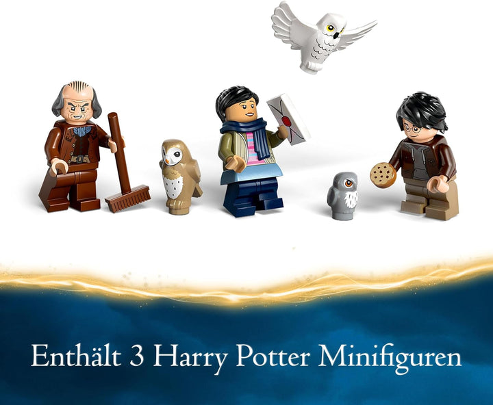 LEGO Harry Potter Owlery la Castelul Hogwarts, set de aventură cu animale de jucărie și 3 mini figurine, jucărie pentru film pentru copii, cadou pentru fete, băieți și toți fanii de la 8 ani 76430 Seturi de constructie Besuche den LEGO-Store