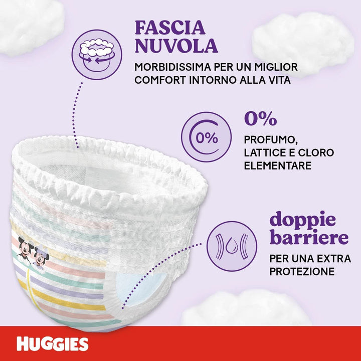 Huggies Ultra Comfort Windelhöschen, Größe 6 (15-25 Kg), 52 Windeln Naty Shop