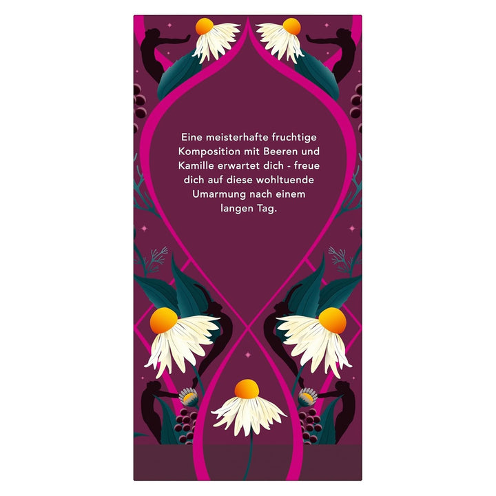 Pukka | Ceai de fructe bio „Night Time Berry” | Mușețel, coacăze negre și mure | Ceai pentru o seară relaxantă | Fără cofeină | Pachet de 1 | 20 pliculețe de ceai