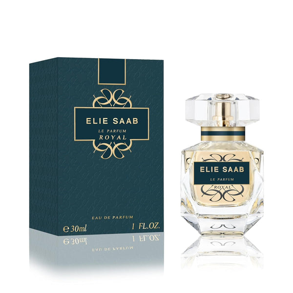 Elie Saab Le Parfum Royal 30 ml – Apă de parfum pentru femei – Parfum chypre ambrat – Note captivante de mandarină, trandafir și ambră – Sticlă transparentă din sticlă