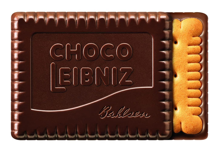 LEIBNIZ Choco Edelherb, 125 g, Fursecuri crocante cu unt încorporate în ciocolată neagră (1 x 125 g)