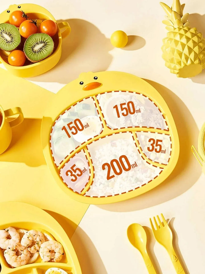 Farfurie din plastic pentru copii Nati Shop