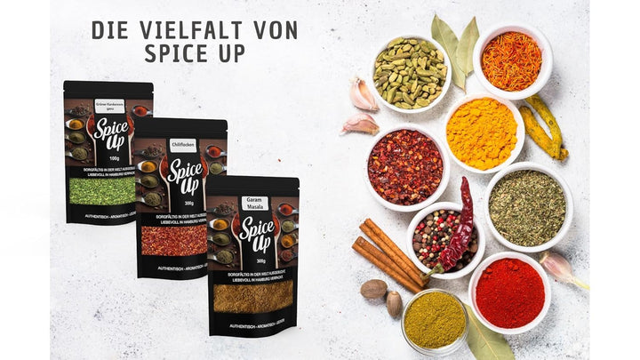 Colorant alimentar portocaliu Spice up 50G – Colorant alimentar portocaliu 50G – Pudră de culoare strălucitoare pentru idei de bucătărie și copt – Pentru deserturi, băuturi, curry și decorațiuni creative – Vegan și fără aditivi artificiali