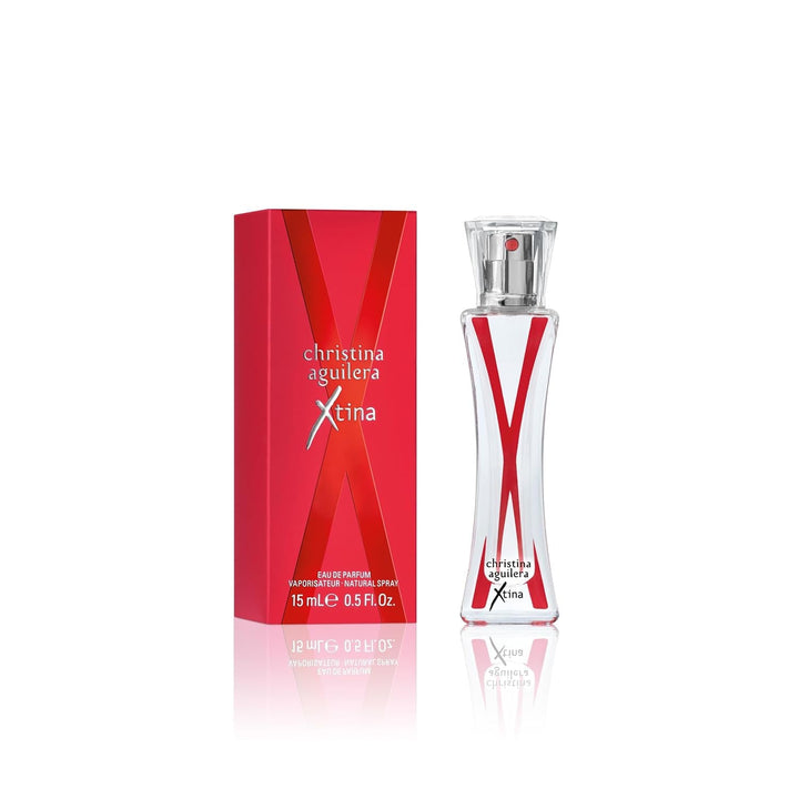 Christina Aguilera Xtina Eau De Parfum Spray pentru femei, parfum floral cu note de petale de trandafir, 30ml