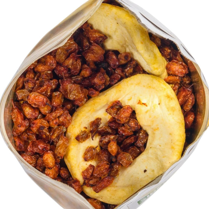 Fructe uscate de cătină de mare siberiană (200 g) neîndulcite 100% pure crude recoltate în mod natural în sălbăticie premium Produse deshidratate Magazinul meu