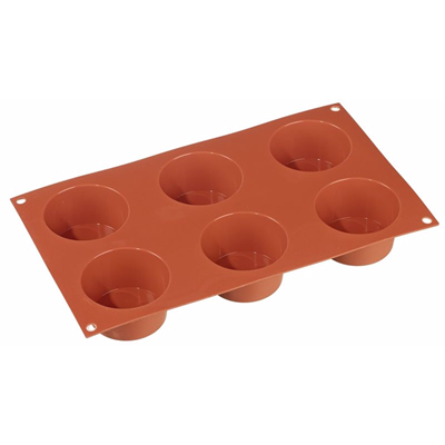 Tvar křemíku brise, 6 dutin