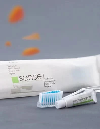 Set dentar hotelier Sense, 100 bucati Cosmetica Hoteliera Naty Shop
